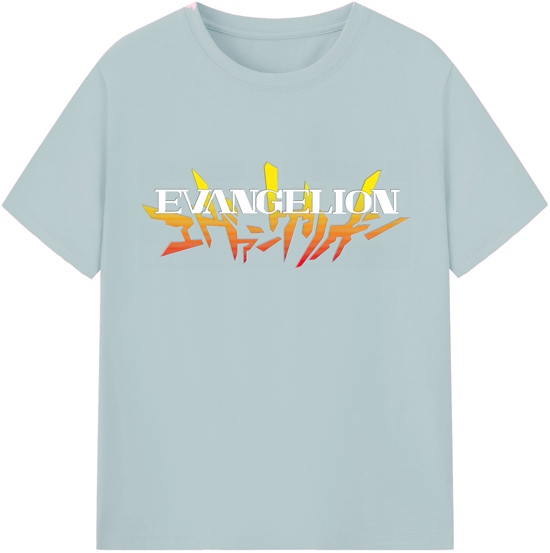 （画像用） EVA 新世紀エヴァンゲリオン 綿100％半袖Tシャツ（フロントプリント）